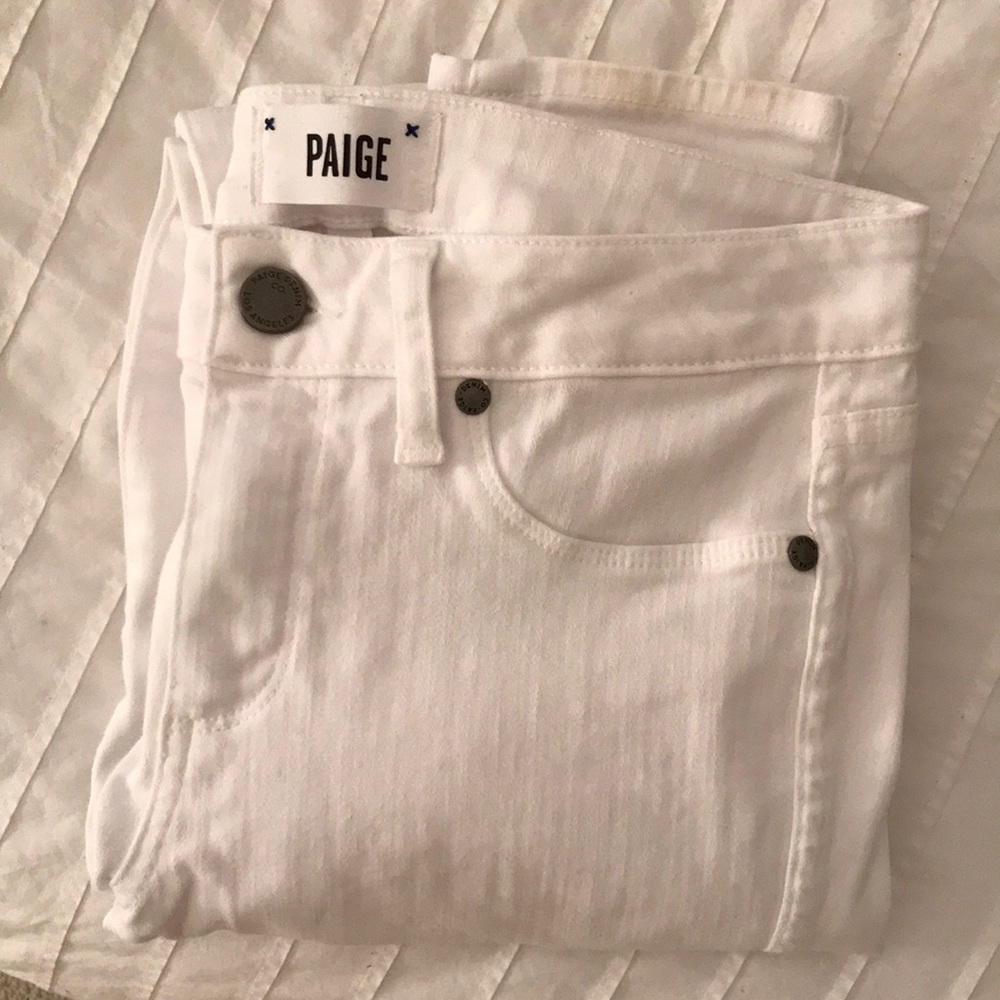 Paige White Skinny Jeans